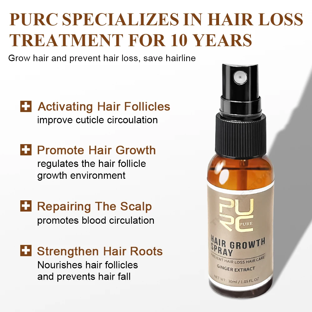 Спрей для волос PURC Ginger, м – обзор и цена Hair Care Lotion